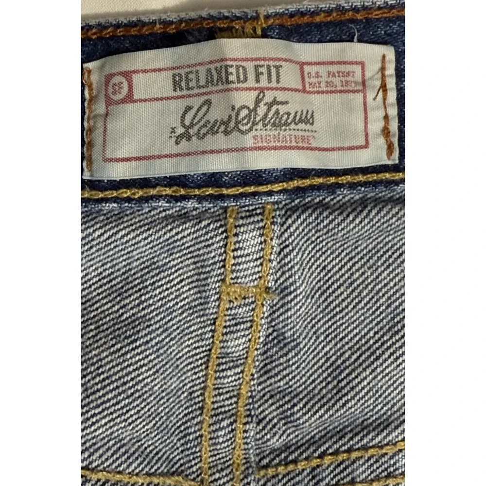 Levi Strauss Signature‎ Relaxed Fit Misses 18 Blue Jeans Medium